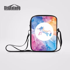 Unicorn Prints Mini Crossbody Bag Lady Shoulder Bag