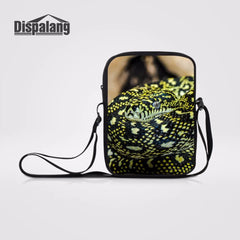 Snake Print Women Shoulder Bag Crossbody Messenger