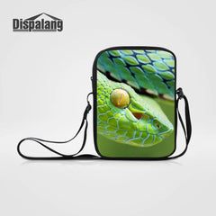 Snake Print Women Shoulder Bag Crossbody Messenger