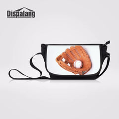 Softball Gloves Prints Teenager Crossbody Bag