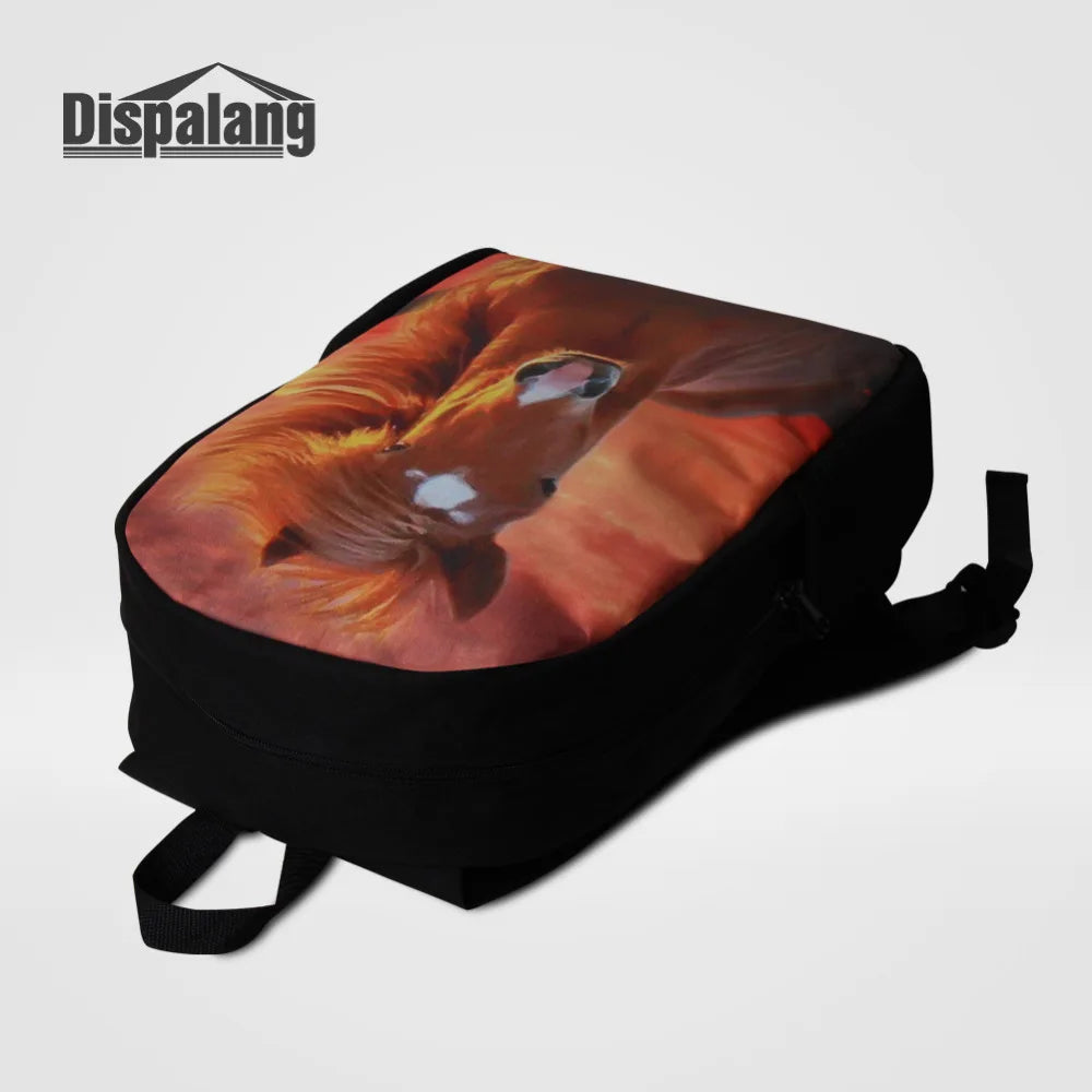 Strawberry Women 16 Inch Backpacks Kids School Bag Rucksack For Girls Ladies