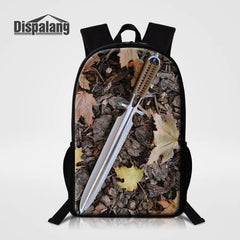 Toy Bear Print School Bags For Teenagers Large Backpack