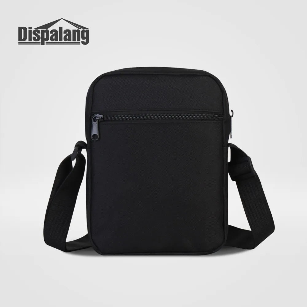 Colorful Drops Of Water Small Crossbody Messenger Bag