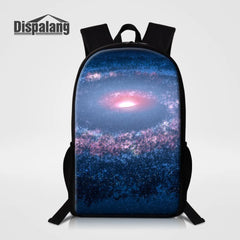 Universe Galaxy Women Backpack High School Bags for Teenage Book Bag