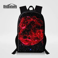Universe Galaxy Women Backpack High School Bags for Teenage Book Bag