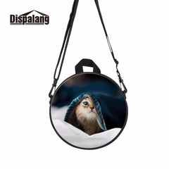 Cat Small Book Bag for Child Kindergarten Mini Messenger Bag for Little Girls
