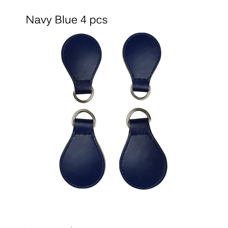 Diy High 2 pair 4 pc matte Drop End for Obag handle PU Drop attachment
