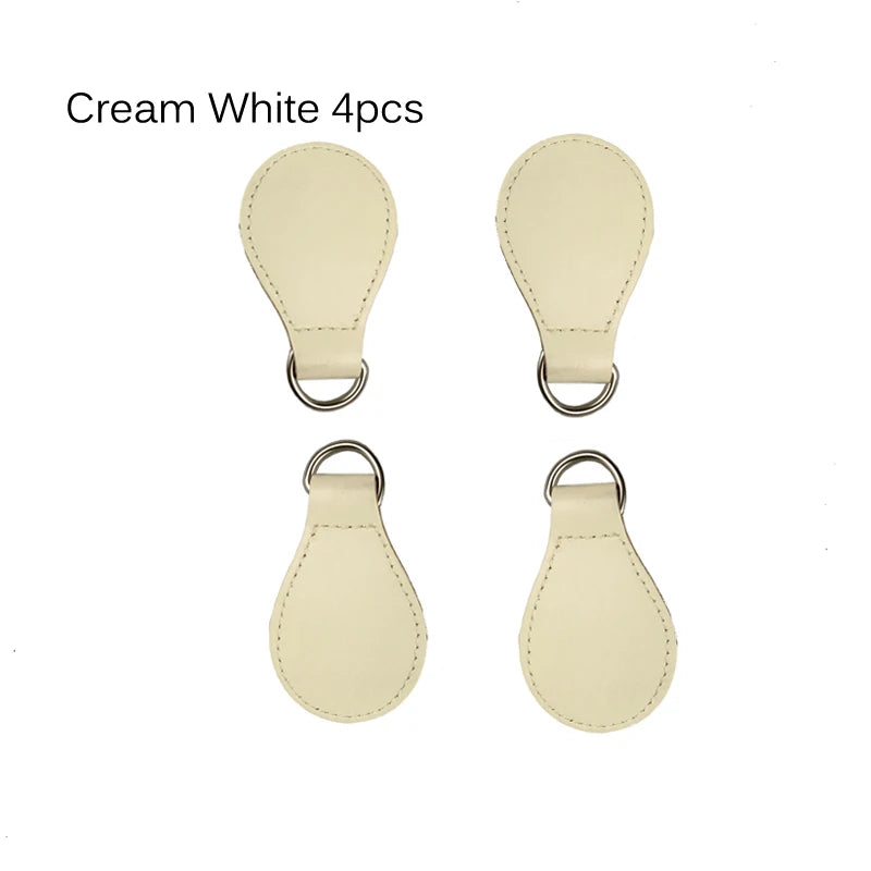 Diy High 2 pair 4 pc matte Drop End for Obag handle PU Drop attachment