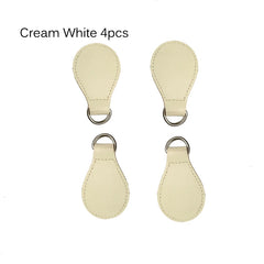 Diy High 2 pair 4 pc matte Drop End for Obag handle PU Drop attachment