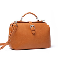 Soft Leather Women's Handbag European American Casual Bag