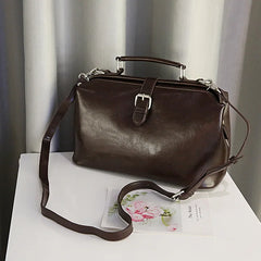 Soft Leather Women's Handbag European American Casual Bag