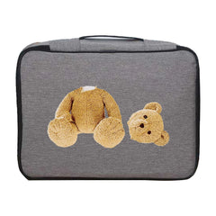 Waterproof Bear Print Briefcase Organizer Bag