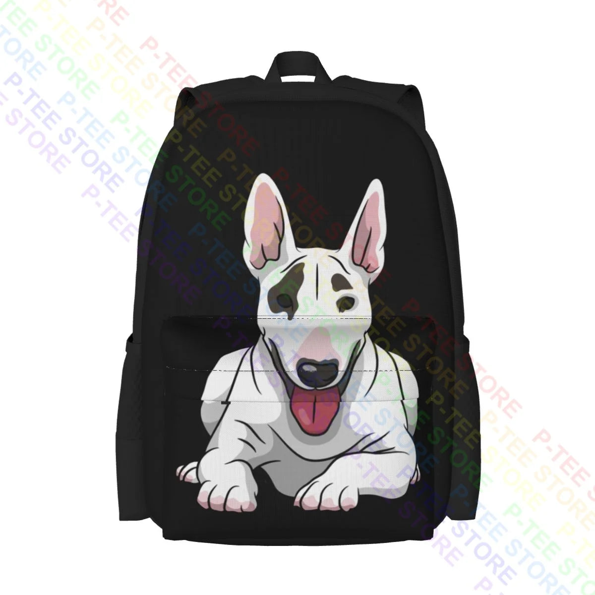 Bull Terrier Large Capacity Backpack Beach Bag