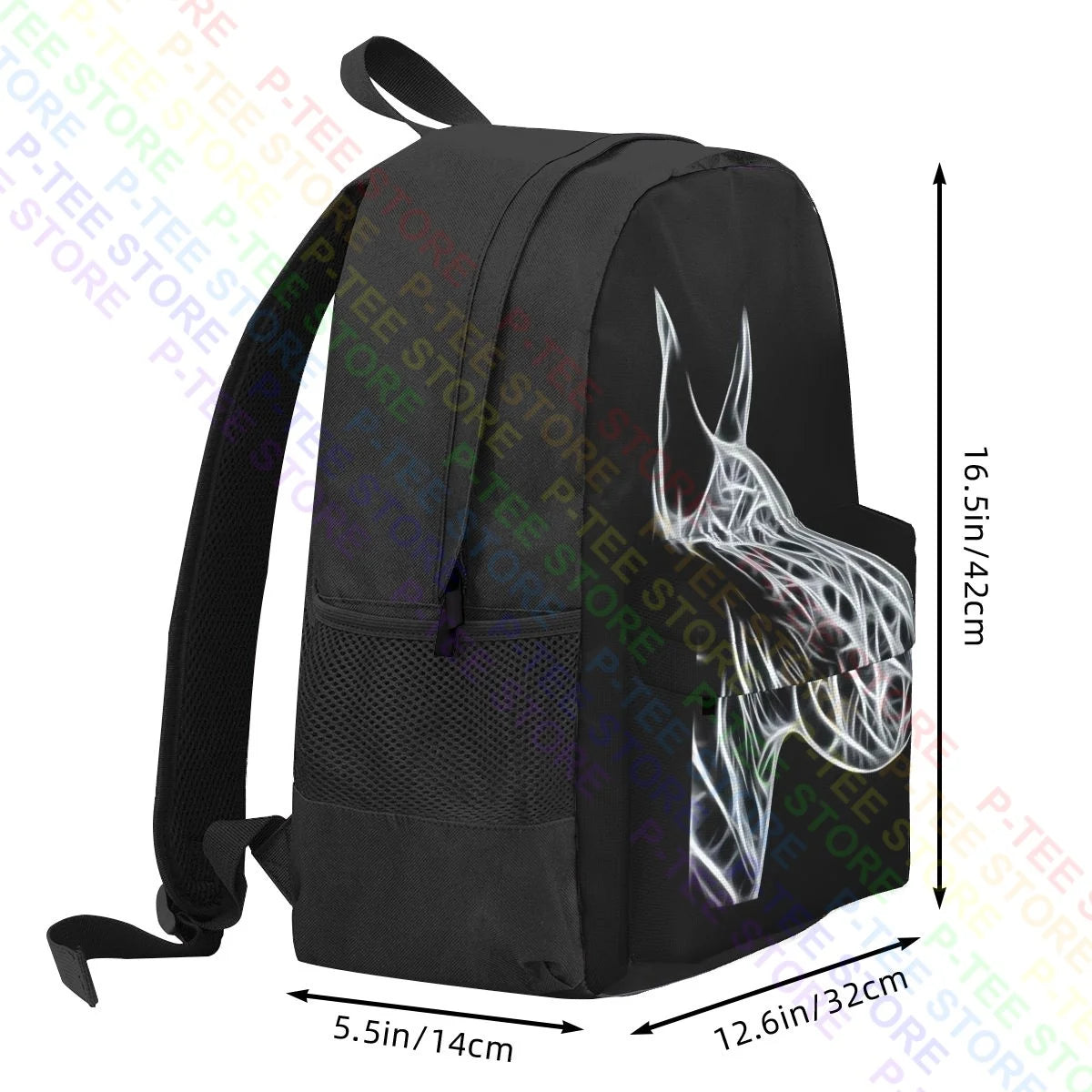Dog Bullterrier Large Capacity Backpack Training Shopping Bag Outdoor Running
