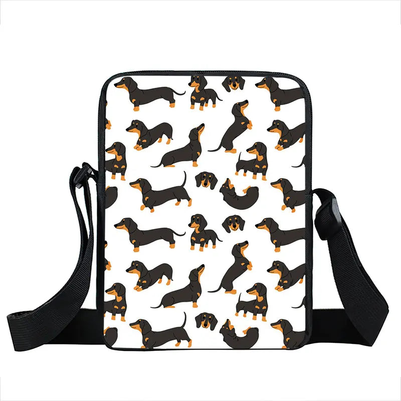 Labrador Rottweiler Border Collies Shoulder Bag Women Messenger Bag