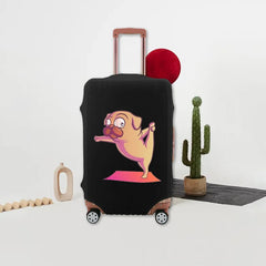 Dog Pattern Luggage Cover Thicker Dust-proof 18-32 Inch Travel Accessories