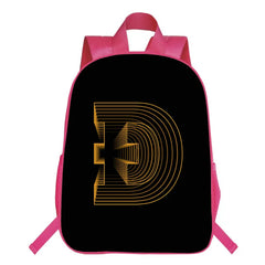 Dogecoin Backpack Hip-hop Travel Mochila Students School Bag Boy Girl Bookbag