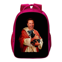 Dogecoin Backpack Students Schoolbags Boys Mochila Girls Bag