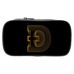 Dogecoin Makeup Bag Wallet Long Pencil Bag Zipper Cosmetic Bag