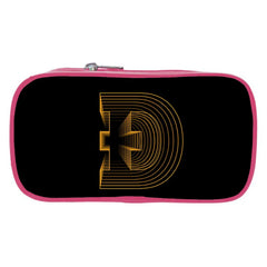 Dogecoin Makeup Bag Wallet Long Pencil Bag Zipper Cosmetic Bag
