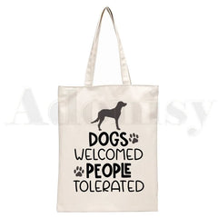 Funny Dogs Are My Favorite People Shoulder Bag