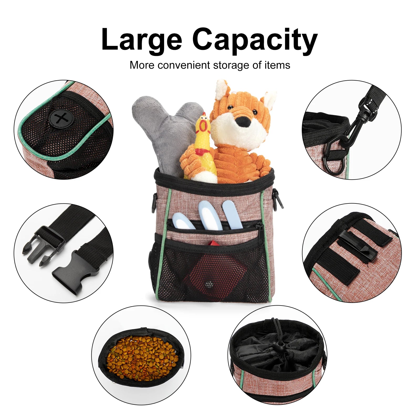 Waterproof Oxford Training Pockets for Dogs