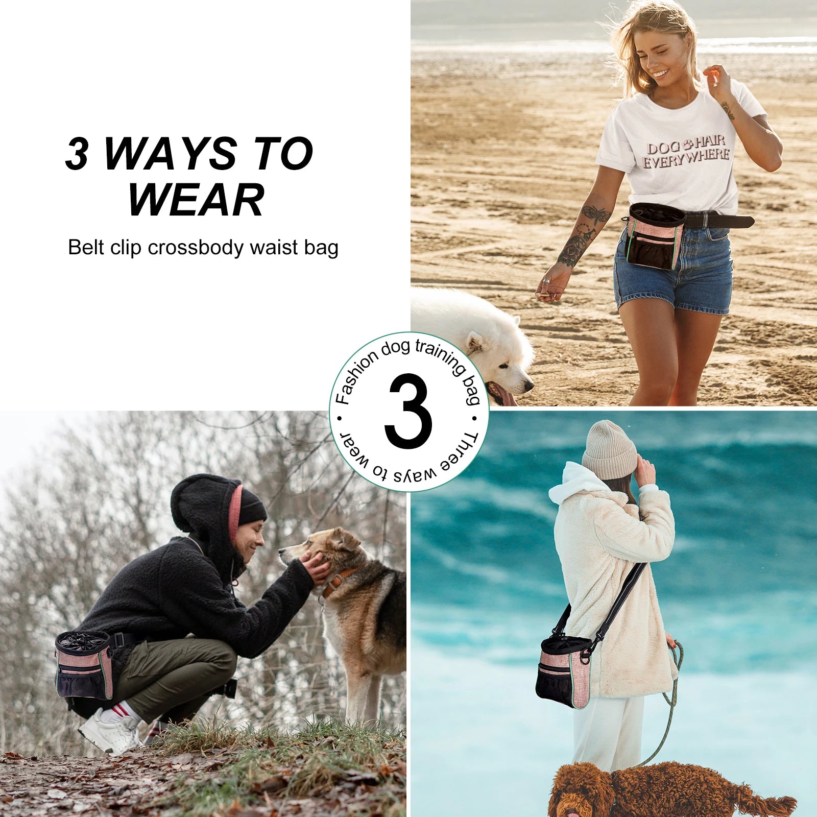 Waterproof Oxford Training Pockets for Dogs