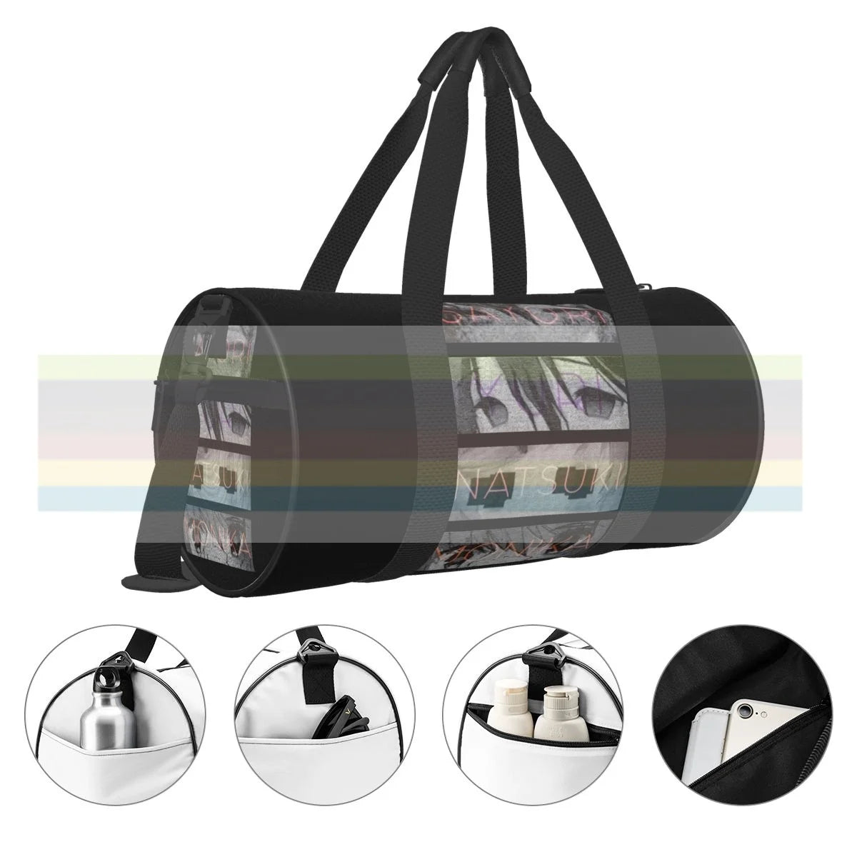 DDLC Travel Sports Fitness Shoulder Bag - Nylon Portable Outdoor Bag