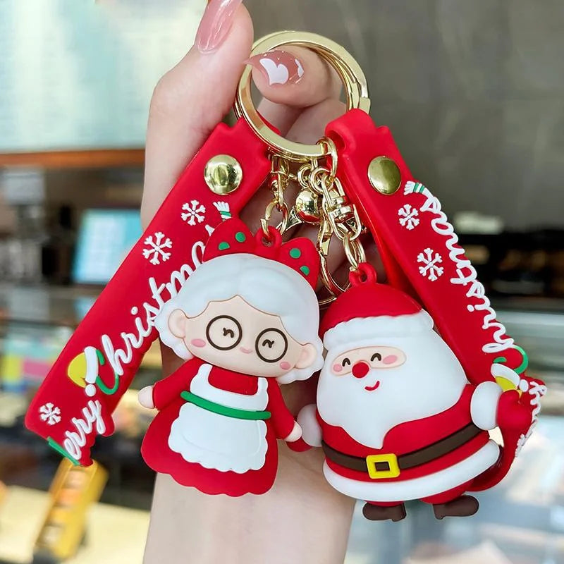 Doll Keychain Accessories Christmas Ornaments Creative Doll Bag Pendant