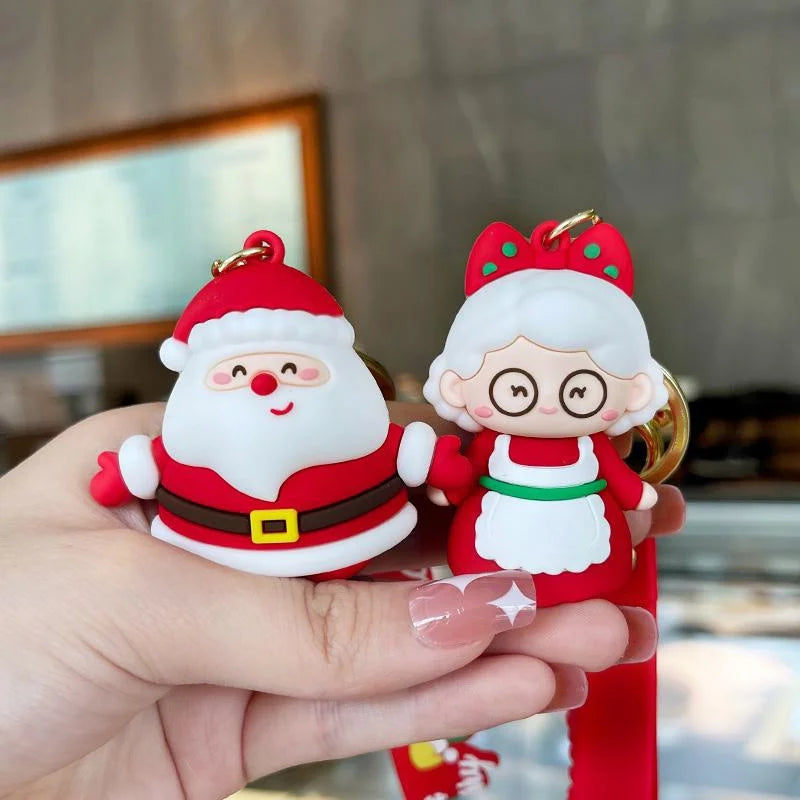 Doll Keychain Accessories Christmas Ornaments Creative Doll Bag Pendant