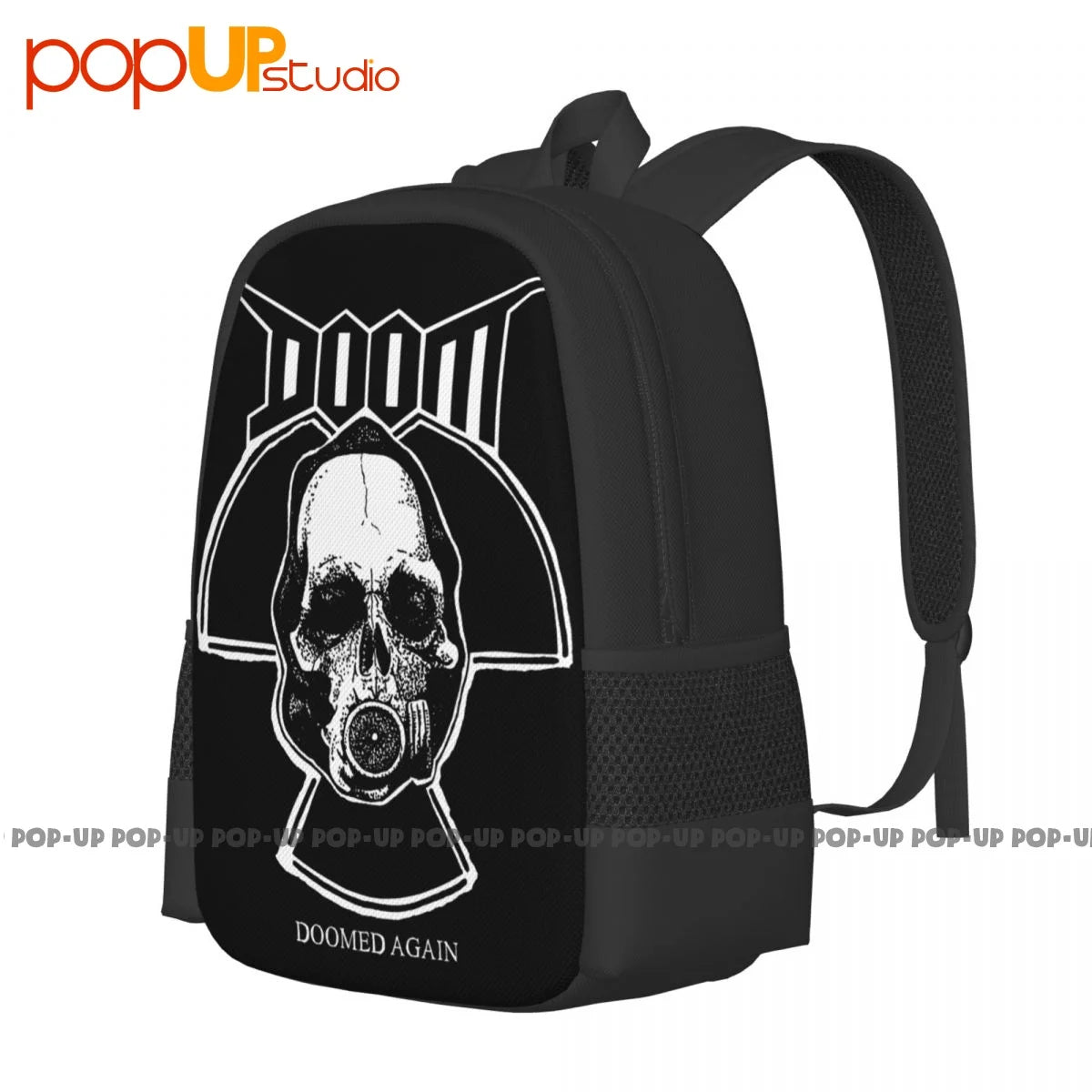 Doom-Doomed Again T Backpack Large Capacity Training Eco Friendly Outdoor
