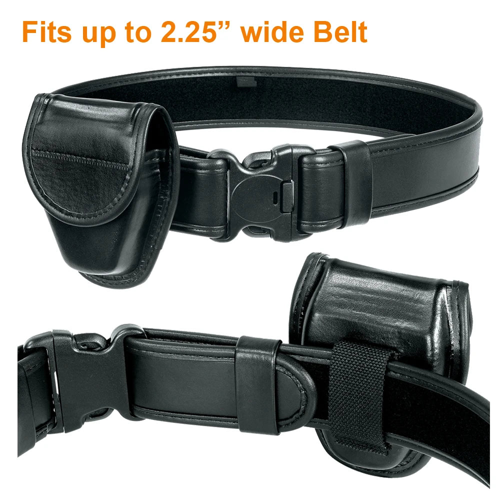 Double Handcuff Case Hidden Snap Law Enforcement Military Standard