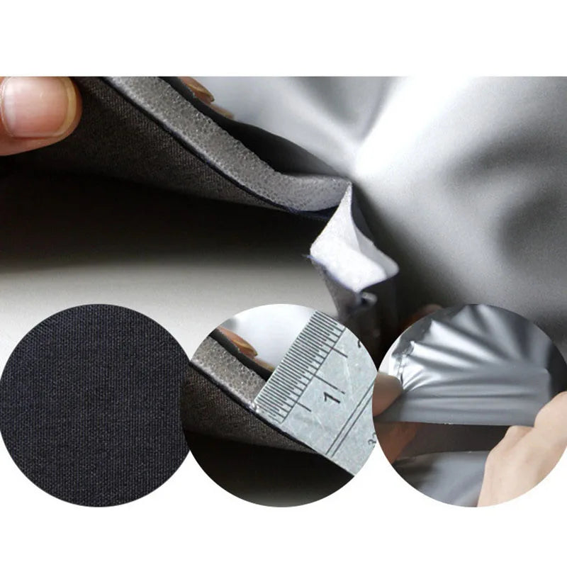 Double Layer Insulated Thermal Cooler Bag Picnic Food Drink Lunch Box Women Men