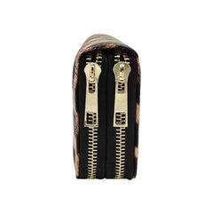 Leopard Pattern Clutch Bag Long Wallet European American