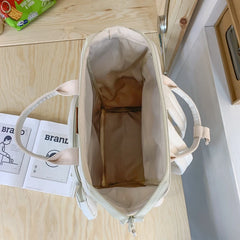 Double Zipper Women Backpack School Bags Teenage Girls Shoulder Bag Laptop Mochi