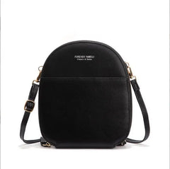 Soft Leather Cell Phone Purse Crossbody Handbag
