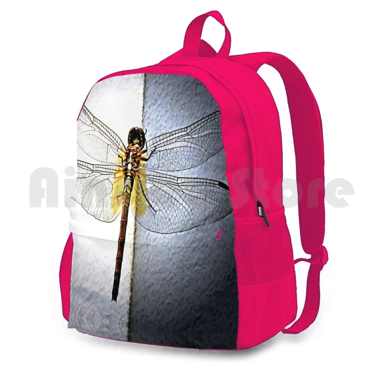 Outdoor Hiking Backpack Waterproof Camping Travel Dragonfly