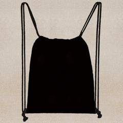Butterfly Print Gym Backpack - Canvas, Foldable