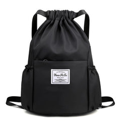 Drawstring Bag Backpack Lightweight Oxford Cloth Shoulders Bag