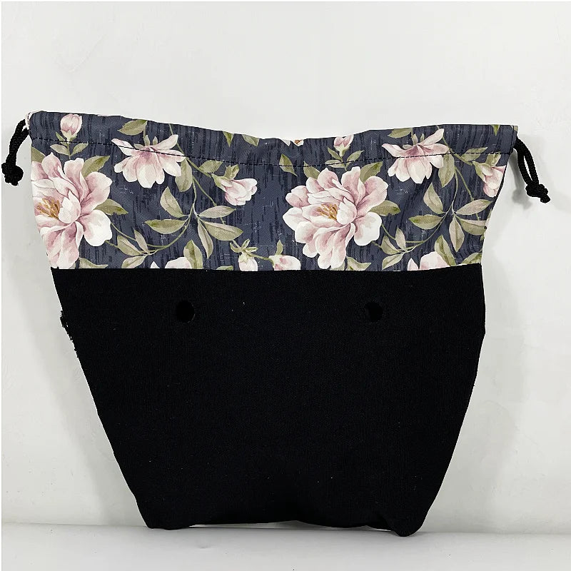 Colorful Print Lining Zipper Pocket for Mini Classic Obag