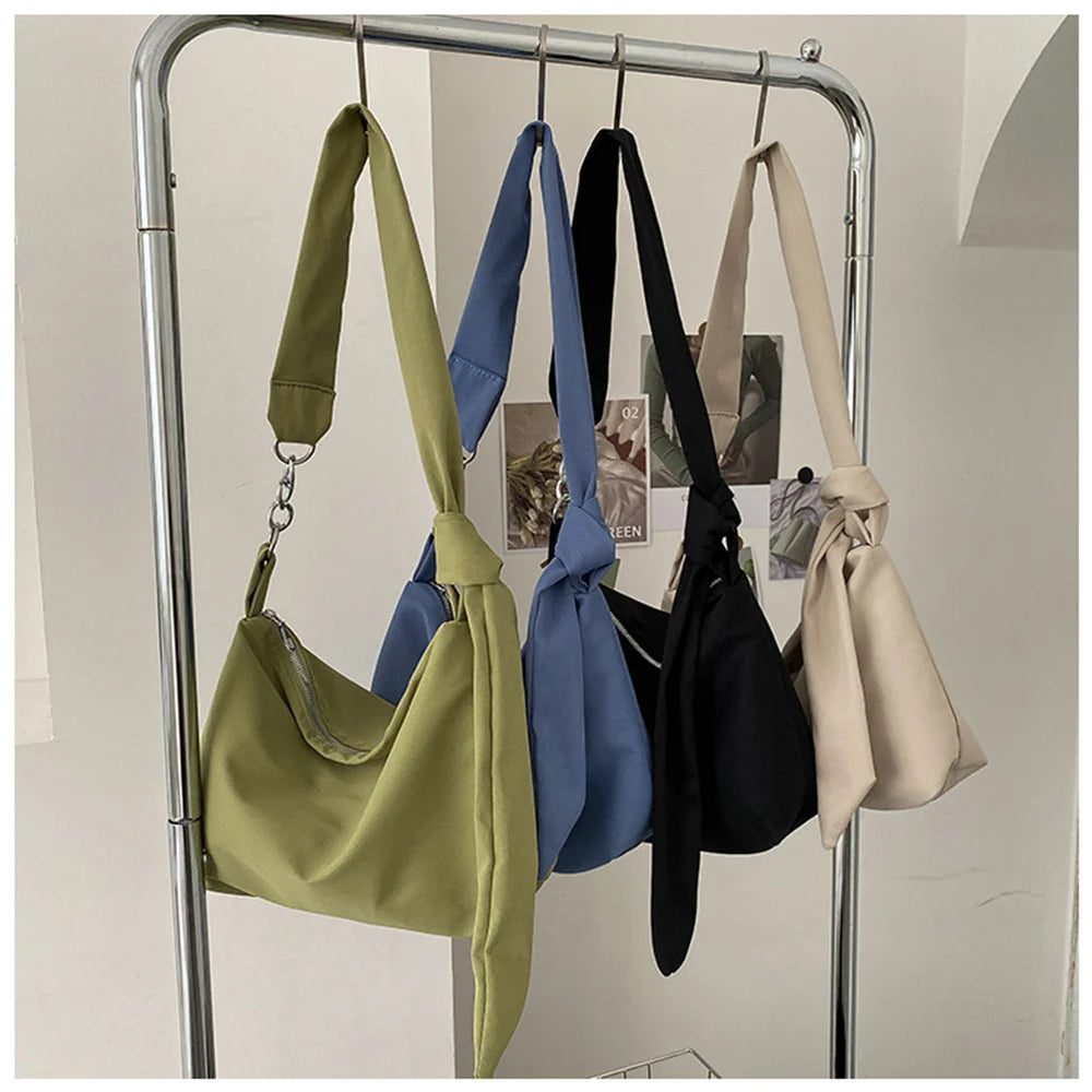 Canvas Women Shoulder Bags Solid Crossbody Bags High Travel Bags