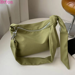 Canvas Women Shoulder Bags Solid Crossbody Bags High Travel Bags