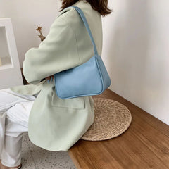 Retro Handbag Soft Leather Shoulder Bag