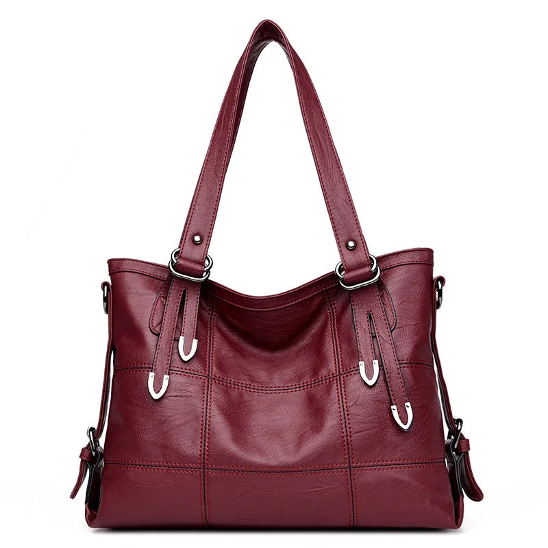 Women PU Leather Handbags Purses Soft Shoulder Bags For Women Messenger Bags