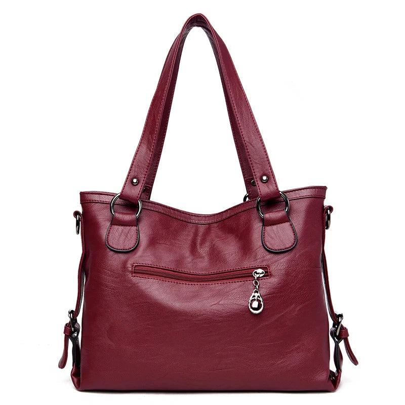 Women PU Leather Handbags Purses Soft Shoulder Bags For Women Messenger Bags