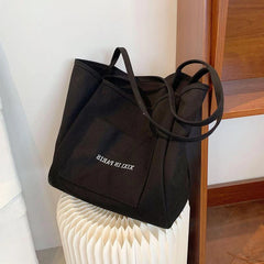 Casual Canvas Shoulder Bags Women Tote Handbags Large Capacity