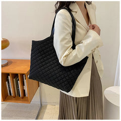 Retro Shoulder Bags Diamond Pattern Handbags Tote Bags Vintage Bags