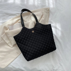 Retro Shoulder Bags Diamond Pattern Handbags Tote Bags Vintage Bags