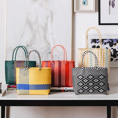 Driga Veget. Basket Shoulder Bags Women Travel Woven Handbags Female