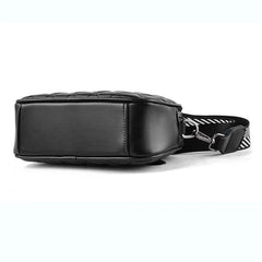 Women's Diamond Check Cross-body Bag Small Round Sell Bag